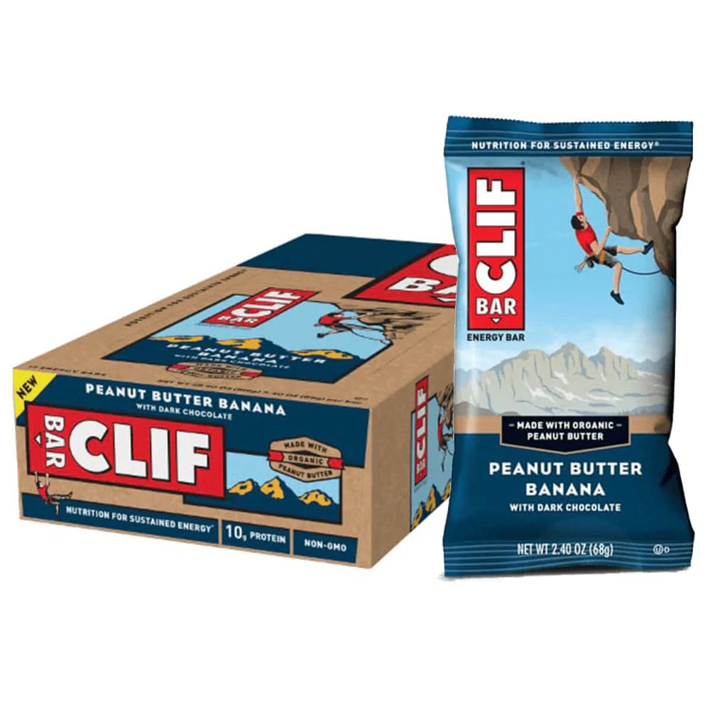 clif Energy Bar Box of 12 / Peanut Butter Banana Energy Bar Organic CLIF11