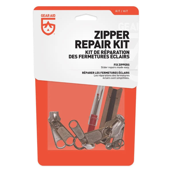 fix tent zipper Gear Aid Zipper Repair Kit