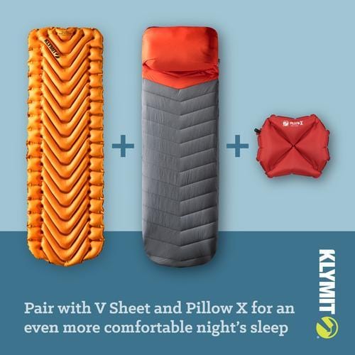 klymit Camp Mattress Static V Lite  (Insulated) BK06I2OR03C