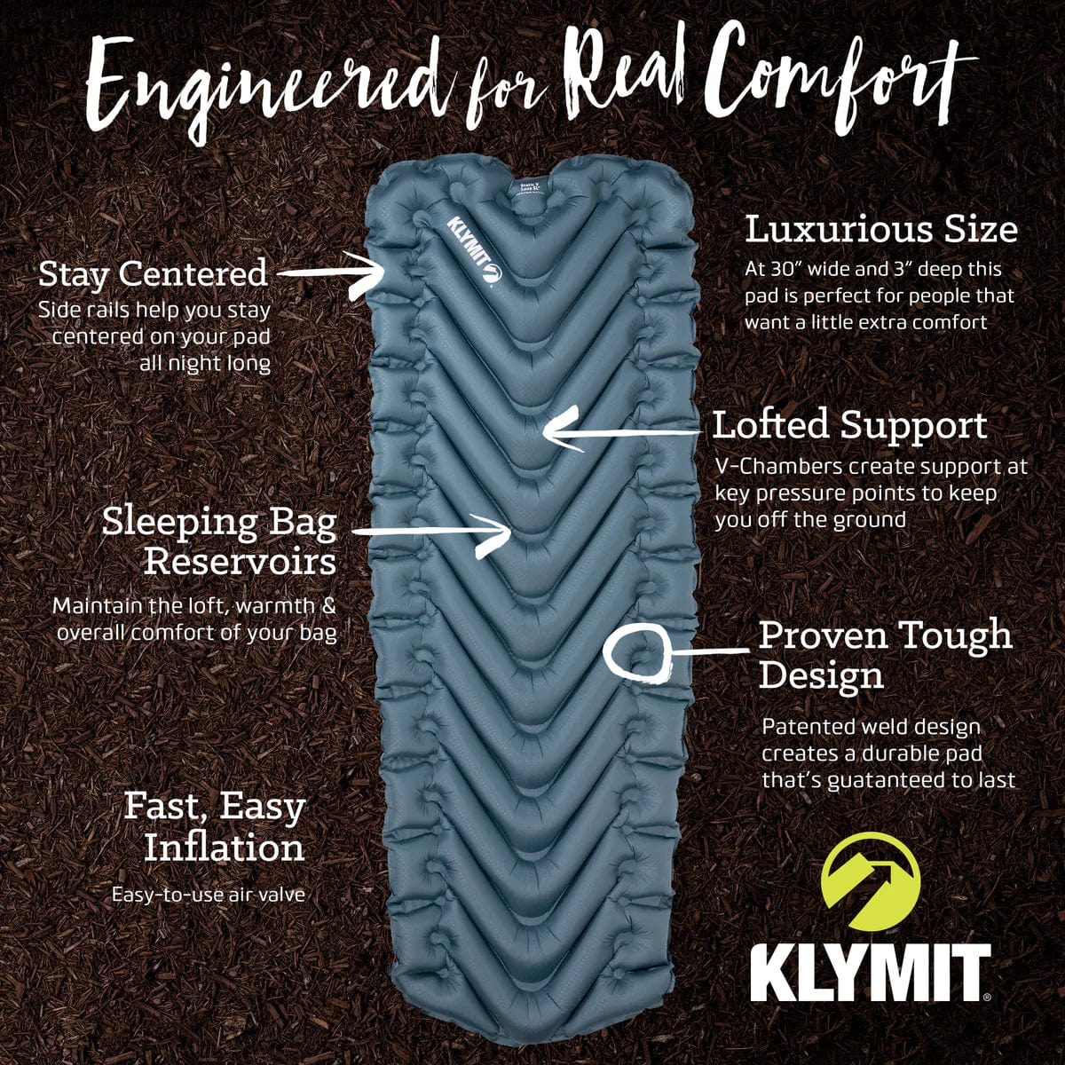 klymit Camp Mattress Static V Luxe SL