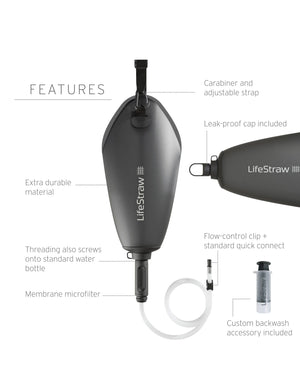 Lifestraw Water Treatment Gravity Filter System Peak Series
