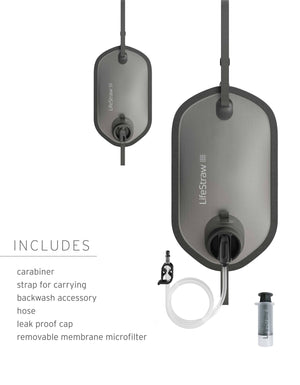 Lifestraw Water Treatment Gravity Filter System Peak Series