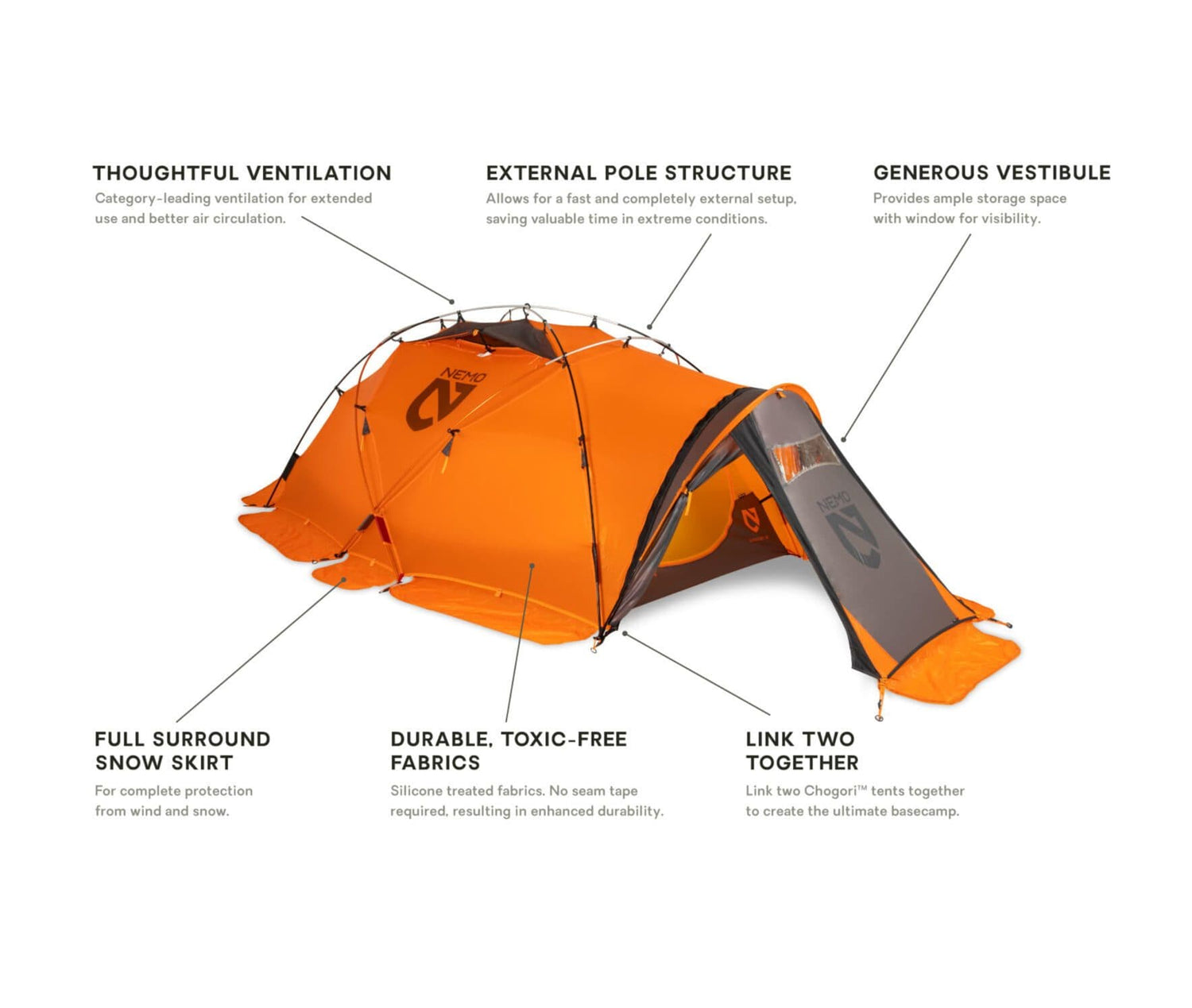 nemo Tent Chogori Mountaineering Tent