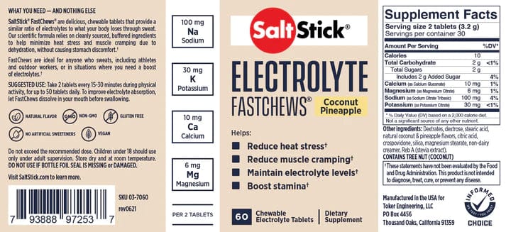 Saltstick Energy Chews Fastchews